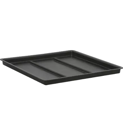 TRAY DXDC5 ABS BLACK 3/16