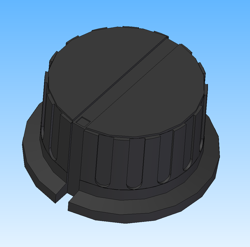 KNOB SSAC TIMER (19800)